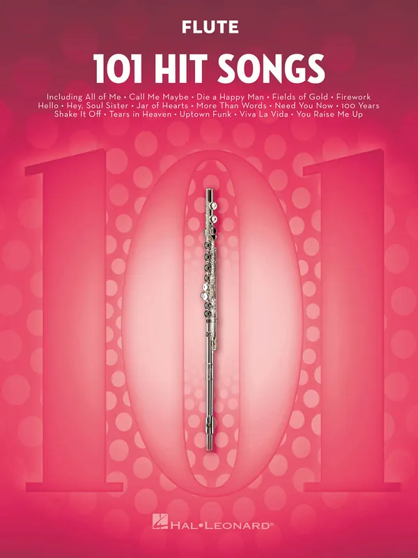 Top Prodej 101 Hit Songs for Flute / příčná flétna