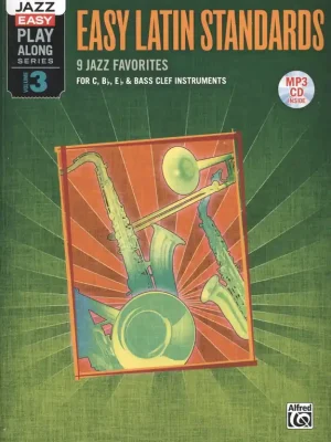 Alfred Jazz Easy Play-Along Series 3 - Easy Latin Standards + CD / sólový sešit Levný