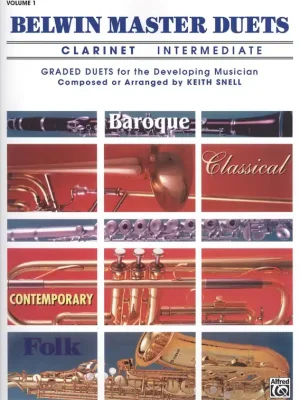 Belwin Master Duets - Intermediate 1 / klarinet Výhodná Nabídka