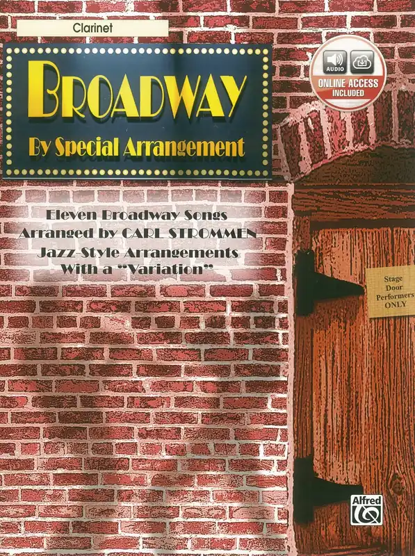 Akční Cena BROADWAY - JAZZ ARRANGEMENTS + Audio Online / klarinet