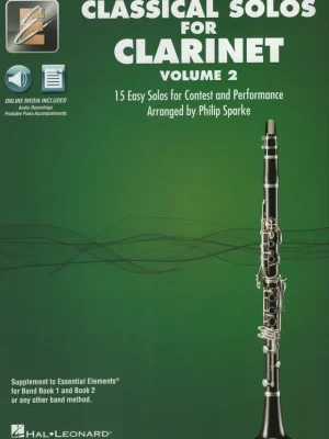 Poslední Šance CLASSICAL SOLOS for CLARINET 2 + Audio Online / klarinet a klavír (pdf)
