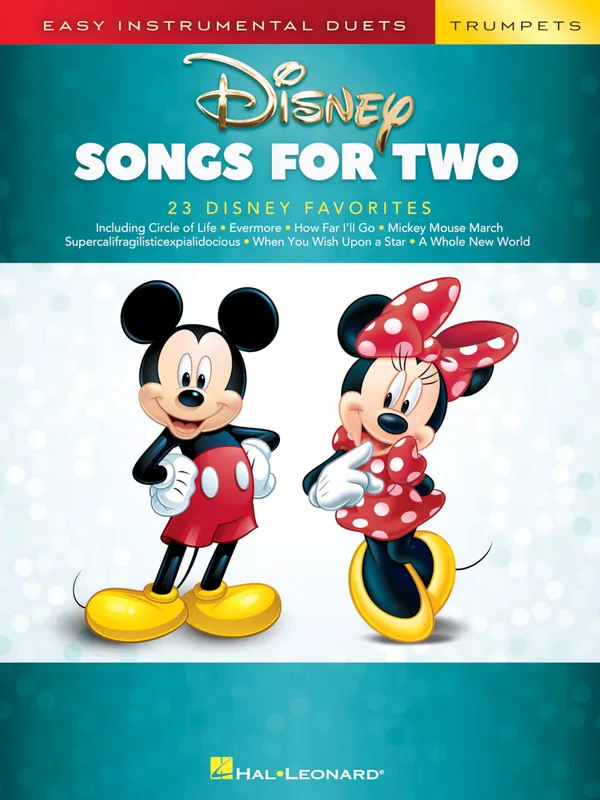 Disney Songs for Two / trumpeta - snadné duety Nová Kolekce