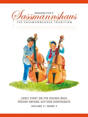 Jen Po Omezenou Doba EARLY START ON THE DOUBLE BASS 3 - škola hry na kontrabas
