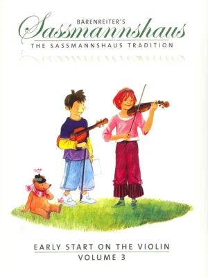 EARLY START ON THE VIOLIN 3 - škola hry na housle Sezónní Sleva