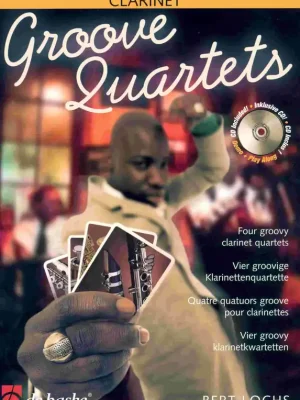 Odeslání Ihned GROOVE QUARTET + CD / kvartety pro čtyři klarinety