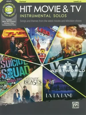 Hit Movie & TV Instrumental Solos + CD / klarinet a klavír (PDF) Nakupujte Hned