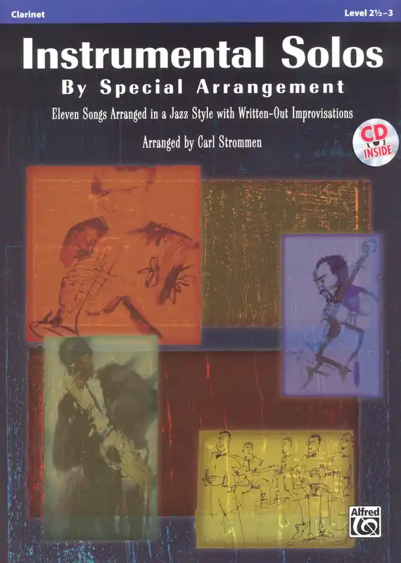 Jen Po Omezenou Doba Instrumental Solos by Jazz Style Arrangement + CD / klarinet