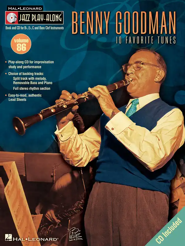 Jazz Play Along 86 - BENNY GOODMAN + CD Sezónní Sleva
