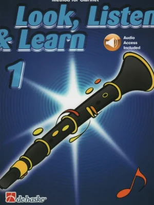 LOOK, LISTEN & LEARN 1 + Audio Online / škola hry na klarinet Tovární Cena