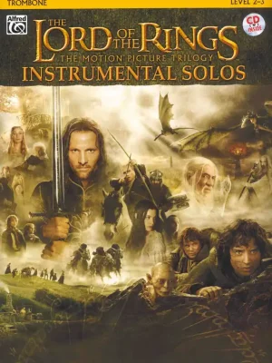 LORD OF THE RINGS - INSTRUMENTAL SOLOS + CD trombon (pozoun) Akce