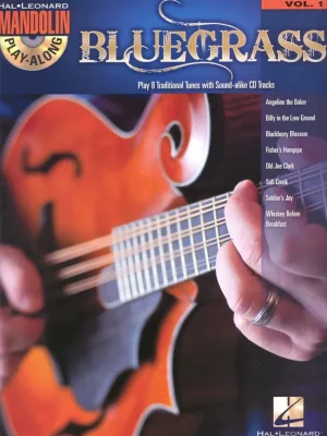 Mandolin Play Along 1 - BLUEGRASS + Audio Online / mandolína + tabulatura Nová Kolekce