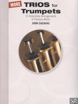 Originální More Trios for Trumpets / 21 oblíbených melodií pro tři trumpety