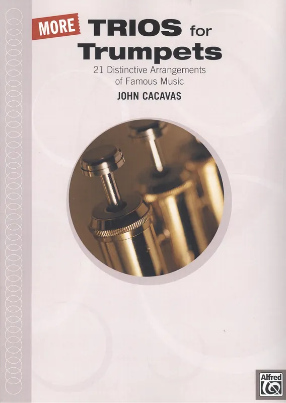 Originální More Trios for Trumpets / 21 oblíbených melodií pro tři trumpety