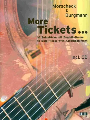 MORE TICKETS ...+ CD / 16 skladeb pro jednu nebo dvě kytary Akce