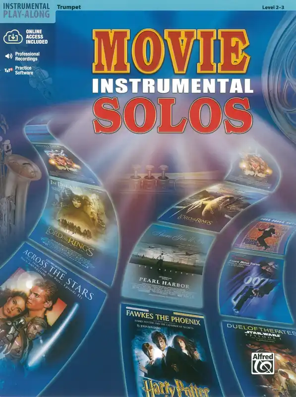 Movie Instrumental Solos + Audio Online / trubka Dokud Zásoby Vydrží