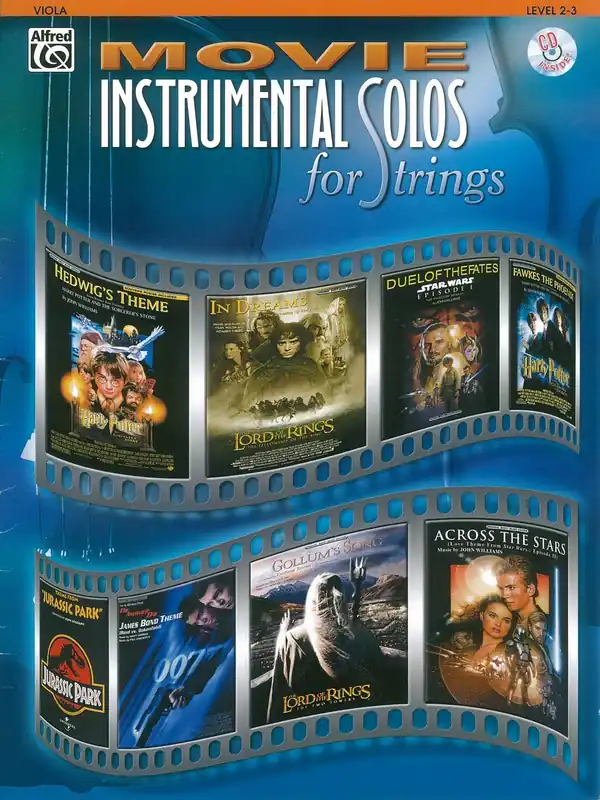 Must-Have Movie Instrumental Solos for Strings + CD / viola