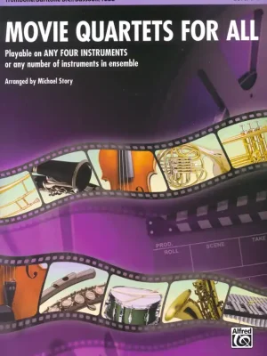 Aktuální Movie Quartets for All - trombon (pozoun)/fagot/tuba