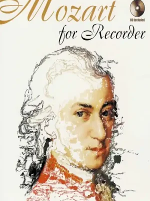 Časově Omezené MOZART FOR RECORDER + CD / zobcová flétna
