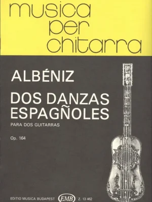 Nízká Cena Musica per chitarra: ALBENIZ - Dos Danzas Espagňoles / dvě kytary