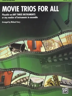 Movie Trios for All - violoncello / kontrabas Doprava Zdarma