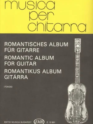 Bezpečná Platba Musica per chitarra: ROMANTIC ALBUM for guitar / 11 skladeb pro klasickou kytaru