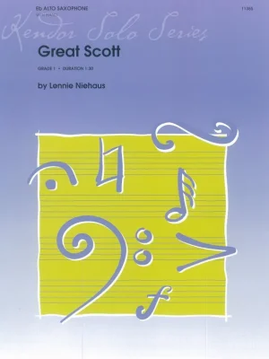 Niehaus: Great Scott (grade 1) / altový saxofon a klavír Nejlepší Cena