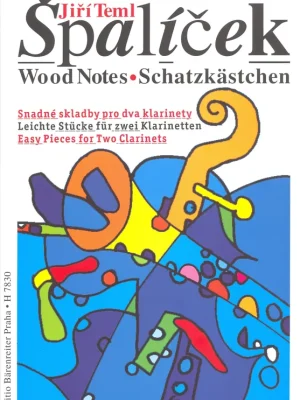 Špalíček - Jiří Teml / šest snadných skladeb pro dva klarinety Dokud Zásoby Vydrží
