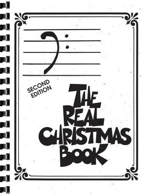 The Real CHRISTMAS Book - Bass Clef instruments / zpěv + akordy Cenově Výhodný