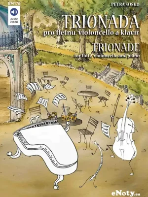 TRIONÁDA pro příčnou flétnu, violoncello a klavír Koupit Online