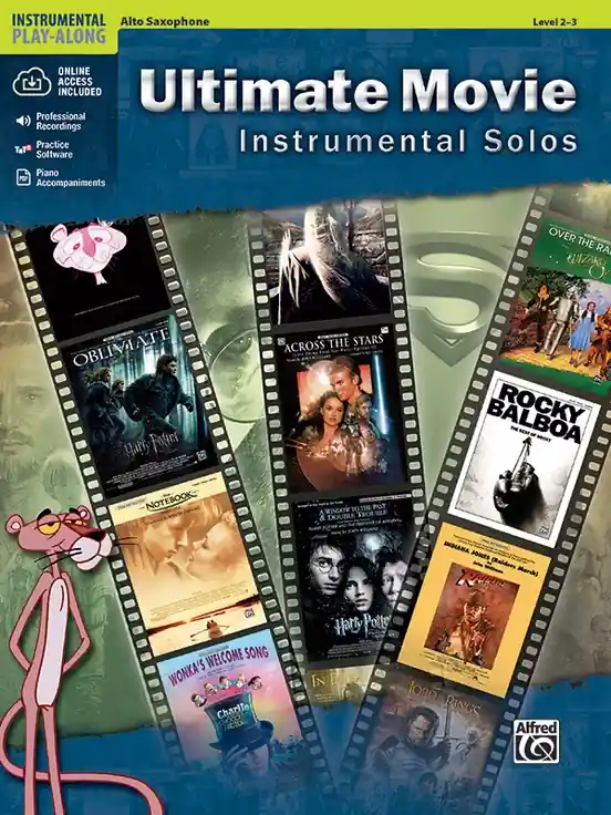 Cenový Hit ULTIMATE MOVIE Instrumental Solos +Audio Online / altový saxofon a klavír (PDF)