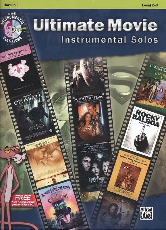 ULTIMATE MOVIE Instrumental Solos + CD / lesní roh (f horn) a klavír (PDF) Akční Nabídka