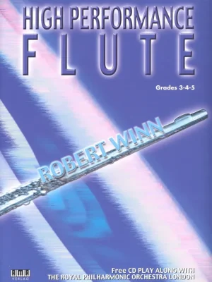 Novinka AMA HIGH PERFORMANCE FLUTE - WINN ROBERT + CD / přednesové skladby pro příčnou flétnu a klavír