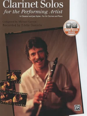 Doprava Zdarma Clarinet Solos for the Performing Artist + Audio Online / klarinet a klavír