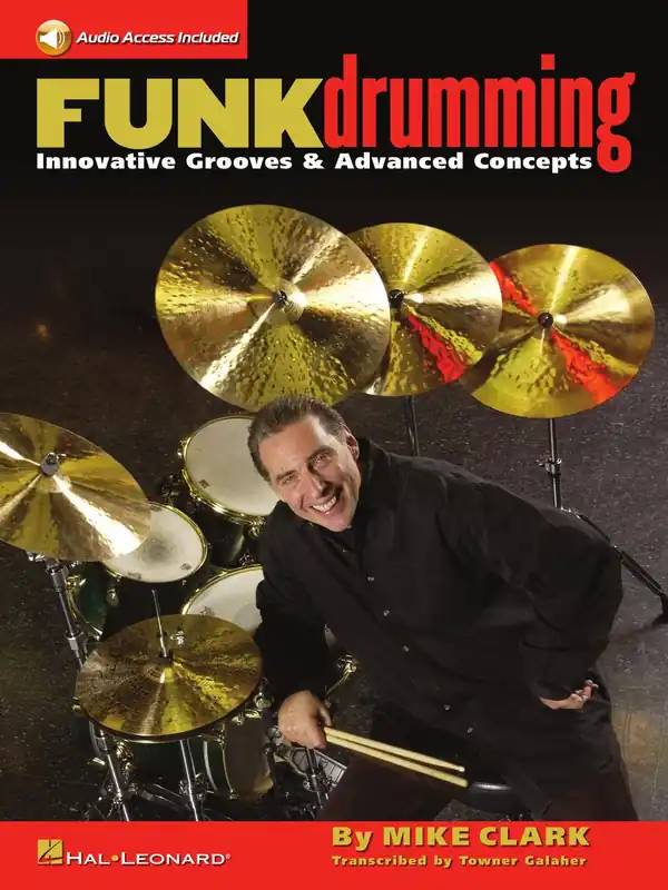 FUNK DRUMMING by Mike Clark + CD Akční Cena
