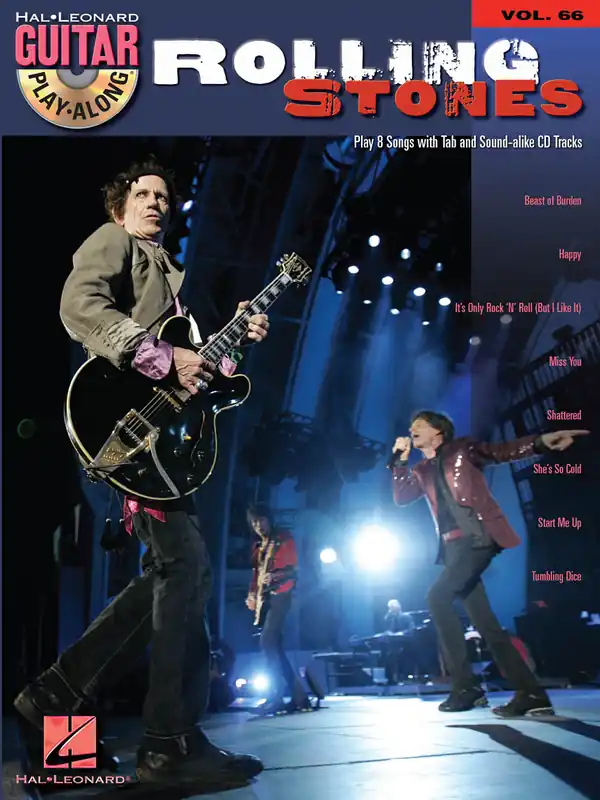 Guitar Play Along 66 - ROLLING STONES + CD Super Cena