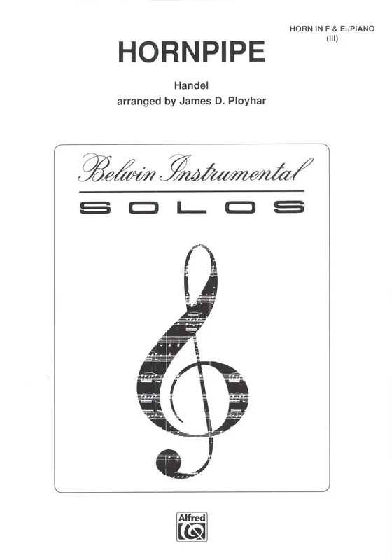 HORNPIPE by Handel / lesní roh (horn in F/Eb) a klavír Nakupujte Hned