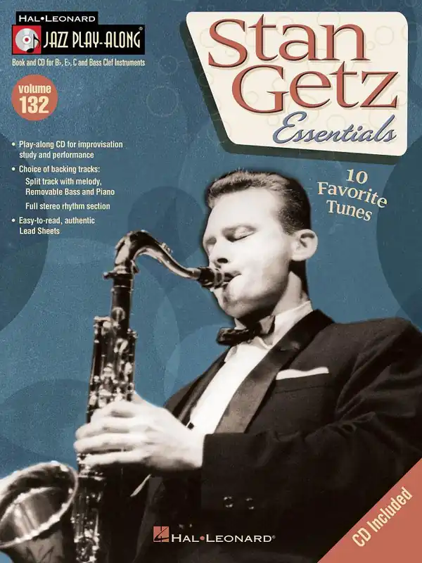 Jazz Play Along 132 - Stan Getz Essentials + CD Odeslání Ihned
