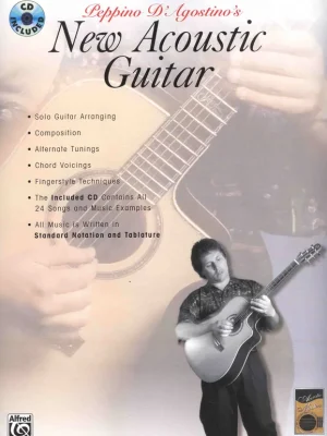 Dokud Zásoby Vydrží New Acoustic Guitar by Peppino D'Agostino + CD / kytara + tabulatura