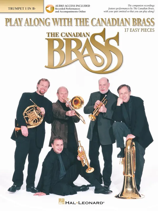 Play Along with the Canadian Brass (easy) + Audio Onlinetrumpeta 1 Finální Výprodej
