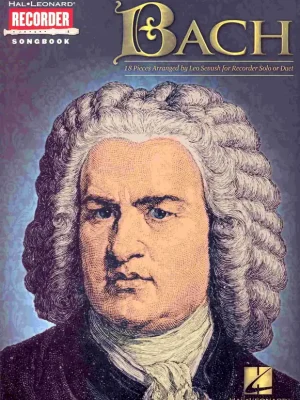 Cenový Hit RECORDER Songbook - BACH - zpěvník pro zobcovou flétnu (sóla a dueta)
