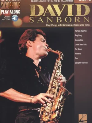 Tovární Cena Saxophone Play Along 8 - David SANBORN + Audio Online