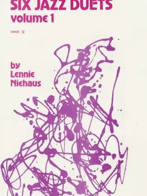 Objednat Nyní SIX JAZZ DUETS volume 1 for Alto Sax - grade 3,5