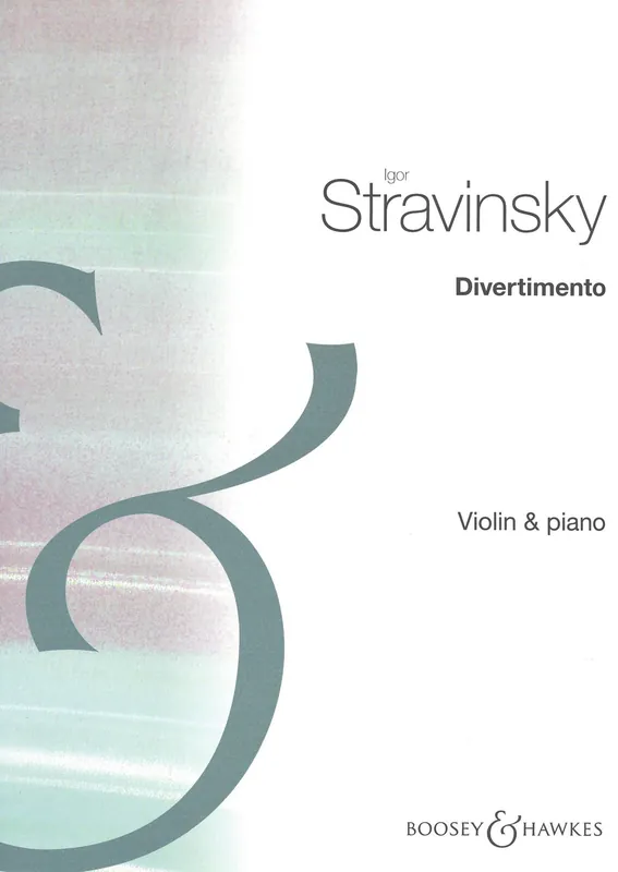 Hit Sezóny Stravinsky: DIVERTIMENTO (Suite from the ballet The Fairy's Kiss) / housle a klavír