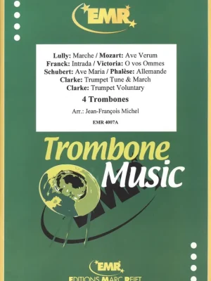 Kup Teď TROMBONE MUSIC - QUARTETT ALBUM / 4 trombony (pozouny)