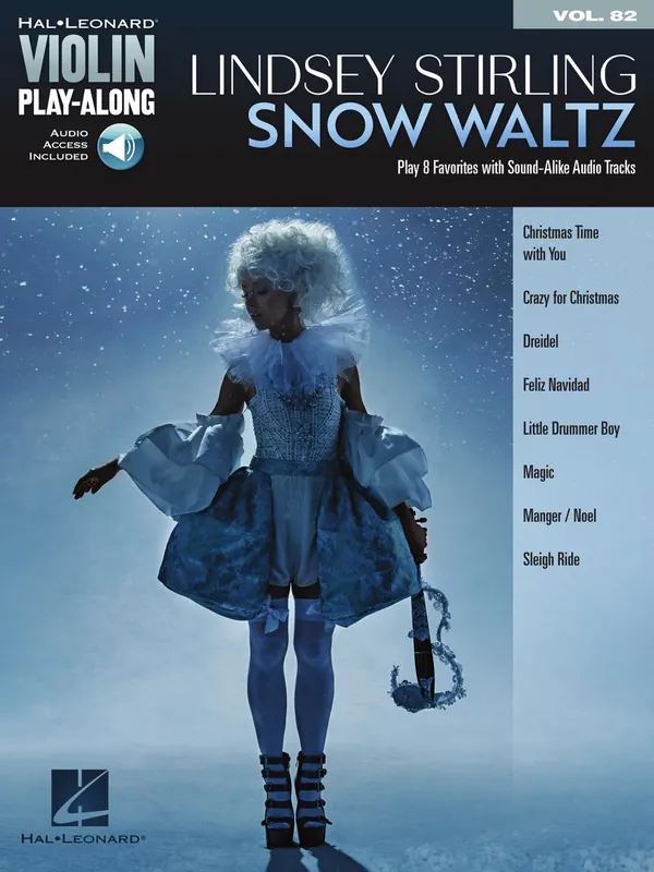 Violin Play-Along 82 - Lindsey Stirling SNOW WALTZ + Audio Online / housle Pouze Dnes