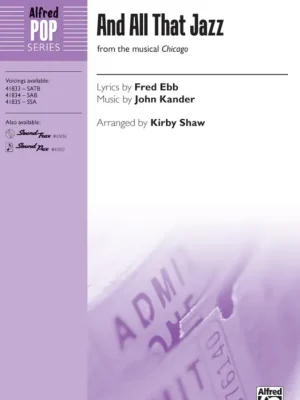 And All That Jazz / SSA* + klavír/akordy Expresní Doručení