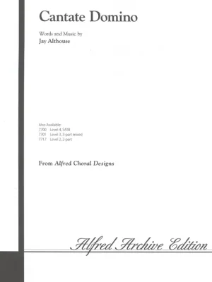 Cantate Domino / 3-PART MIX* + klavír Novinka