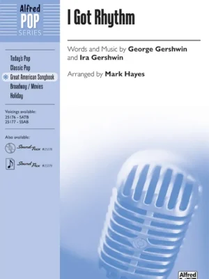 I GOT RHYTHM / SSAB* + piano/chords Nakupujte Hned