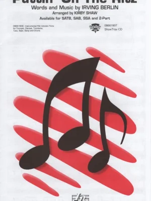 Koupit Online Puttin' On the Ritz / SSA* + klavír / akordy