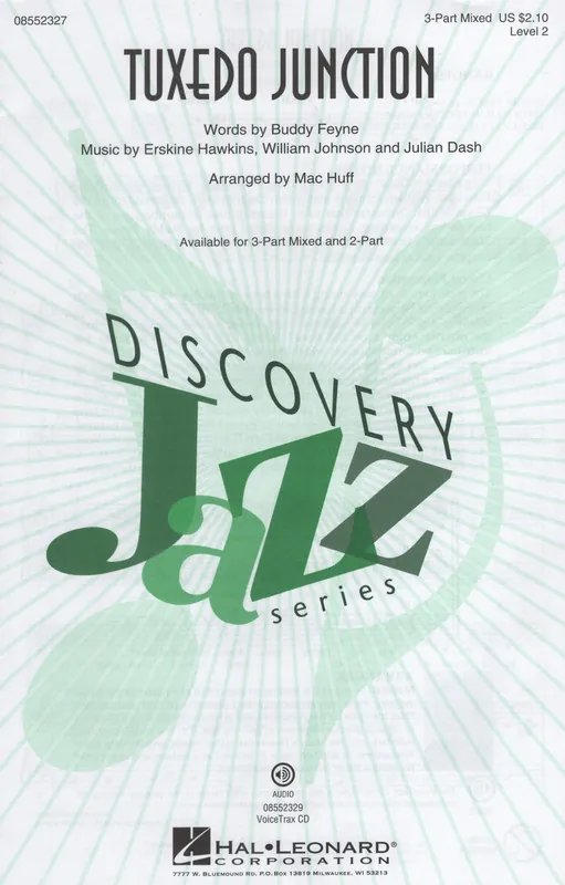 Odeslání Ihned Tuxedo Junction / 3-Part Mixed* a klavír/akordy